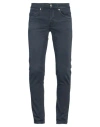 Dondup Man Jeans Navy Blue Size 32 Cotton, Elastane
