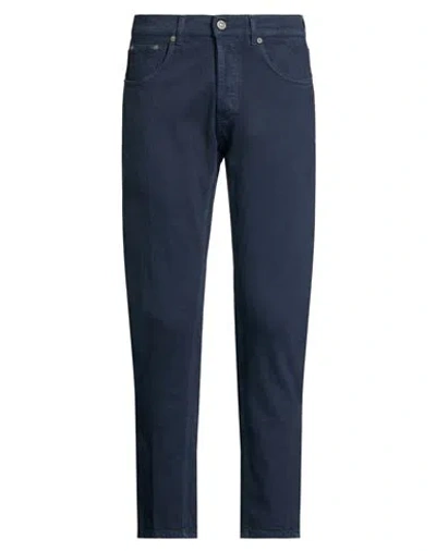 Dondup Man Jeans Navy Size 30 Cotton, Elastane
