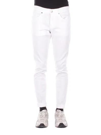 Dondup Man Jeans Up232bs0030u 000 Jeans 5tasche Skinny George White