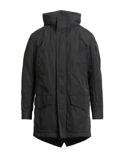 Dondup Man Overcoat & Trench Coat Black Size 36 Polyester