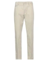 Dondup Man Pants Beige Size 29 Cotton In Off White