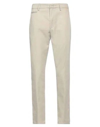 Dondup Man Pants Beige Size 29 Cotton In Off White