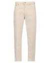 Dondup Man Pants Beige Size 31 Cotton, Elastane