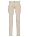 Dondup Man Pants Beige Size 29 Cotton, Elastane In Purple