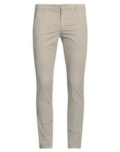 Dondup Man Pants Beige Size 30 Cotton, Elastane