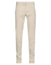 Dondup Man Pants Beige Size 30 Linen, Lyocell, Elastane