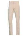Dondup Gaubert Low-waist Slim-fit Trousers In Beige