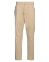 Dondup Man Pants Beige Size 31 Cotton, Polyester, Polyamide, Elastane