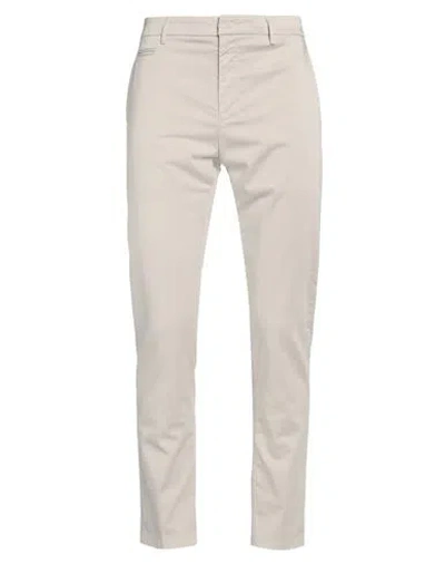 DONDUP DONDUP MAN PANTS BEIGE SIZE 36 COTTON, POLYESTER, POLYAMIDE, ELASTANE