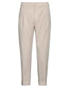 Dondup Man Pants Beige Size 33 Cotton, Elastane In Neutral