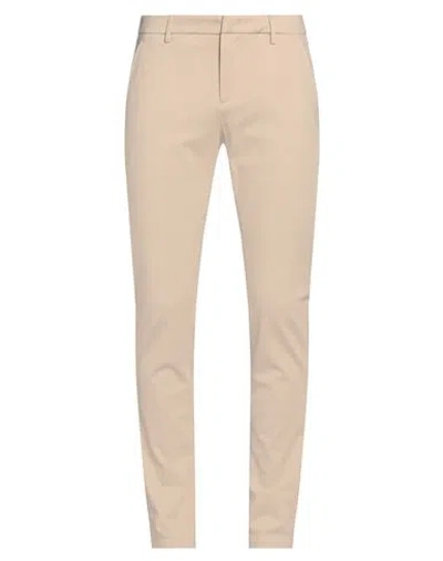Dondup Man Pants Beige Size 33 Viscose, Polyamide, Elastane In Beige