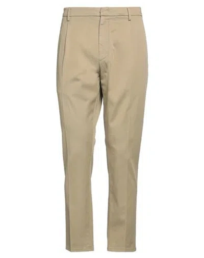 Dondup Man Pants Beige Size 35 Cotton, Lyocell, Elastane
