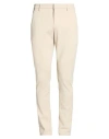 Dondup Man Pants Beige Size 34 Viscose, Polyamide, Elastane In Neutral