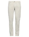 Dondup Man Pants Beige Size 30 Cotton, Elastane