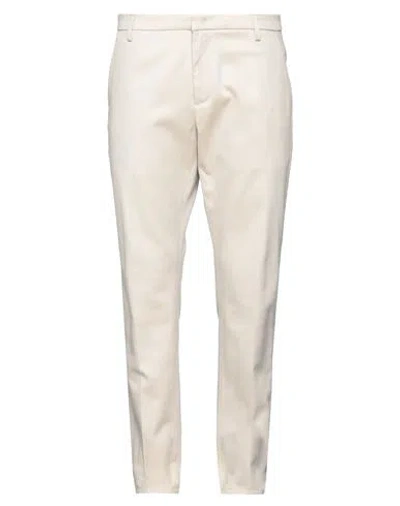 Dondup Man Pants Beige Size 35 Virgin Wool, Cotton, Elastane