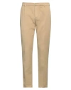 Dondup Man Pants Beige Size 36 Cotton, Elastane In Beige