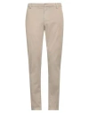 Dondup Man Pants Beige Size 36 Cotton, Lyocell, Elastane