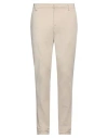 Dondup Man Pants Beige Size 36 Viscose, Polyamide, Elastane