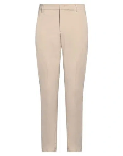 Dondup Man Pants Beige Size 36 Viscose, Polyamide, Elastane In Beige