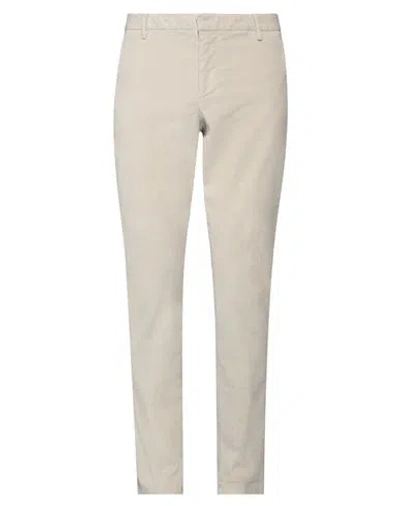Dondup Man Pants Beige Size 38 Cotton, Elastane In Beige