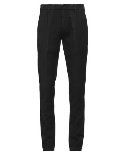Dondup Man Pants Black Size 28 Cotton, Elastane