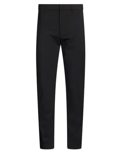 Dondup Man Pants Black Size 28 Virgin Wool, Elastane