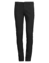 Dondup Man Pants Black Size 30 Linen, Lyocell, Elastane