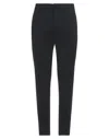 Dondup Man Pants Black Size 30 Viscose, Polyamide, Elastane In Black