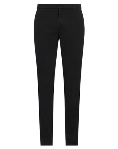 Dondup Man Pants Black Size 29 Modal, Cotton, Elastane