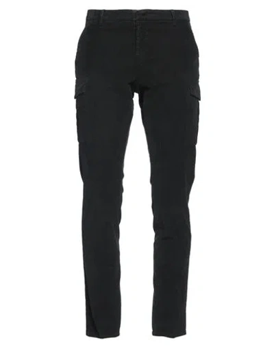 Dondup Man Pants Black Size 33 Cotton, Elastane