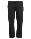 Dondup Man Pants Black Size 33 Cotton, Elastane