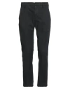 Dondup Man Pants Black Size 33 Cotton, Lyocell, Elastane