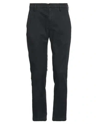 Dondup Man Pants Black Size 33 Cotton, Lyocell, Elastane