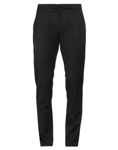 Dondup Man Pants Black Size 33 Virgin Wool, Elastane