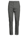 Dondup Man Pants Black Size 34 Cotton, Elastane
