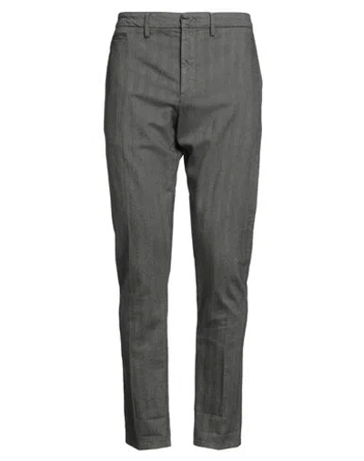 Dondup Man Pants Black Size 34 Cotton, Elastane