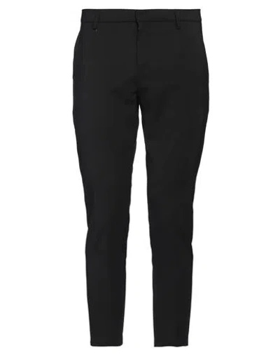 DONDUP DONDUP MAN PANTS BLACK SIZE 30 VIRGIN WOOL, ELASTANE