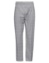 Dondup Man Pants Light Grey Size 35 Cotton, Elastane In Black