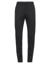 Dondup Man Pants Black Size 35 Viscose, Polyamide, Elastane In Black