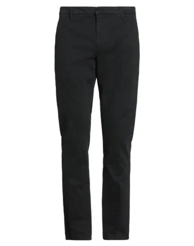 Dondup Man Pants Black Size 36 Cotton, Elastane