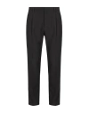 Dondup Man Pants Black Size 36 Polyester, Wool, Elastane In Black
