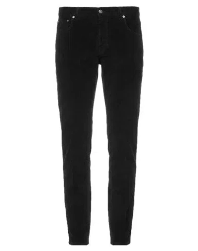 Dondup Man Pants Black Size 38 Cotton, Lyocell, Elastane
