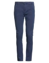 Dondup Man Pants Blue Size 31 Cotton, Elastane
