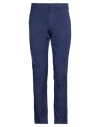 Dondup Cuffed-hem Trousers In Blue
