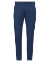 Dondup Man Pants Blue Size 30 Viscose, Polyamide, Elastane In Blue