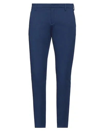 Dondup Man Pants Blue Size 30 Viscose, Polyamide, Elastane