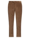 Dondup Man Pants Brown Size 33 Cotton, Elastane