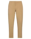 Dondup Man Pants Camel Size 30 Cotton, Elastane In Beige