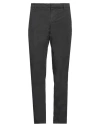 Dondup Man Pants Charcoal Size 30 Cotton, Elastane In Grey