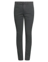 Dondup Man Pants Charcoal Size 30 Cotton, Lyocell, Elastane In Black